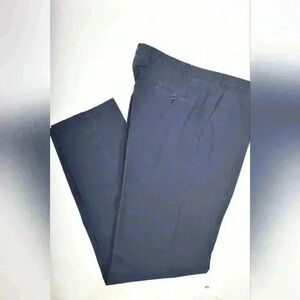 NWT LBM 1911 Navy Blue Cotton  8415 Stretch Chino Casual Pants 58EU 40x34 Italy